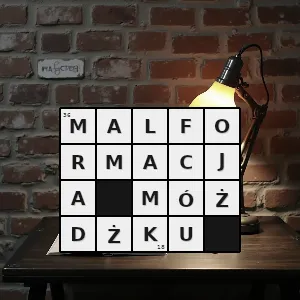 Hasło krzyżówkowe hipoplazja - malformacja móżdżku – rozwiązanie, synonimy, podpowiedzi i definicje krzyżówkowe